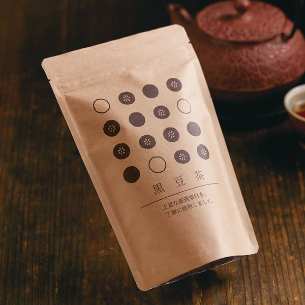 黒豆茶　パッケージ　オリジナル印刷